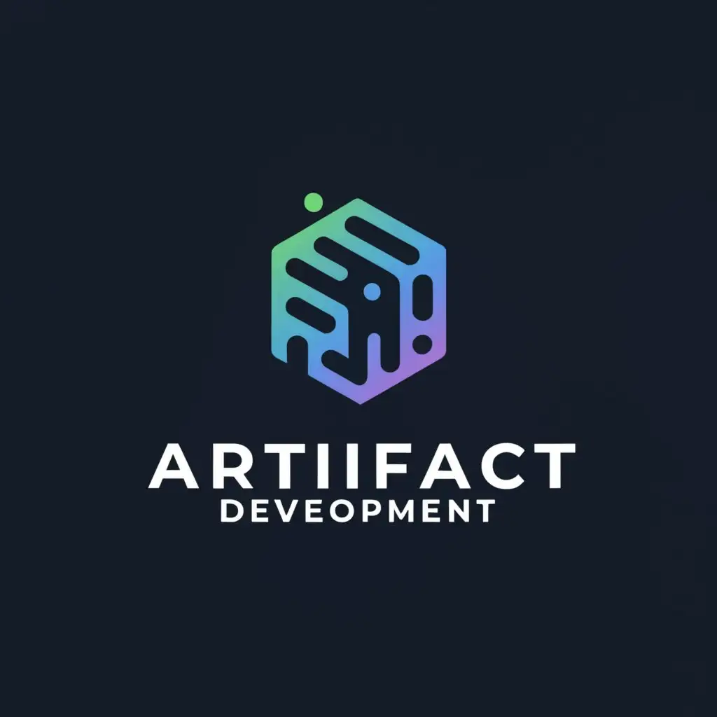 a logo design,with the text "Artifact Development", main symbol:An artifact,Minimalistic,be used in Internet industry,clear background