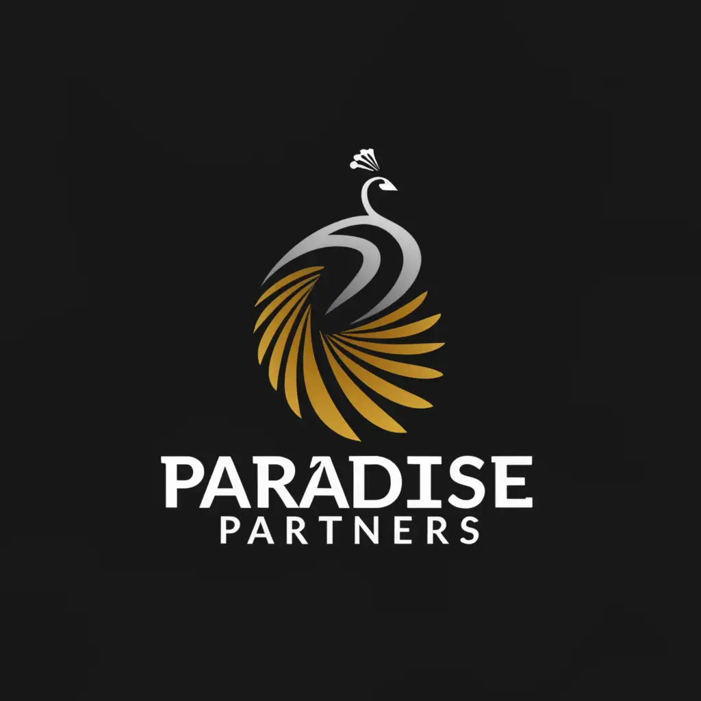 a logo design,with the text "PARADISE PARTNER", main symbol:The prompt suggests a logo design for a company named 'PARADISE PARTNERS' operating in the technology industry. The main symbol, a black PEACOCK, indicates power, strength, and sophistication. PEACOCK are often associated with intelligence and mythical prowess, making it a fitting choice for a tech company. The choice of a peacock symbolizes the company's ambition to dominate the market and its innovative approach.

Subject: Symbolism of Colors and Graphics

The use of black for the peacock symbol signifies authority, elegance, and modernity, which aligns well with the tech industry. Black also conveys a sense of mystery and depth, hinting at the company's cutting-edge technologies and solutions. The clear background ensures versatility and easy integration across various platforms, emphasizing the logo's adaptability.

Subject: Detailed Explanation of Design Elements

The black peacock, as the main symbol, is intricately designed to capture attention and evoke curiosity. Its sleek silhouette and intricate details reflect the company's attention to precision and quality. The choice of typography for 'PARADISE PARTNER' complements the peacock emblem, maintaining a balance between modernity and professionalism.

Subject: Design Style and Trends

The logo design follows a contemporary style with a focus on minimalism and symbolism. It embraces the trend of using bold, memorable symbols coupled with clean typography, ensuring instant recognition and brand recall. By incorporating timeless elements with a modern twist, the logo design achieves a timeless appeal while staying relevant in the dynamic tech industry landscape.,Minimalistic,be used in Technology industry,clear background