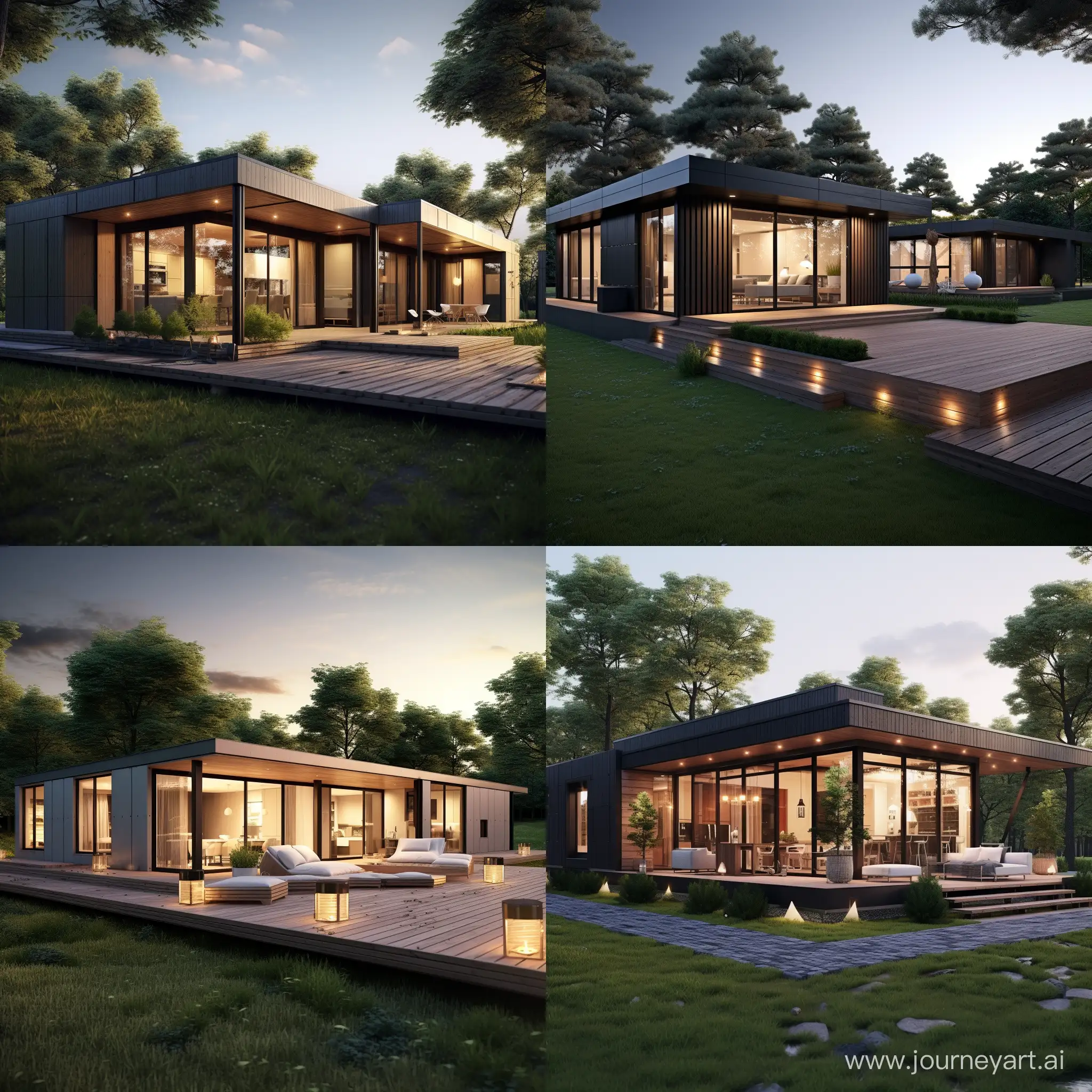 Contemporary-SingleStorey-Modular-House-Design