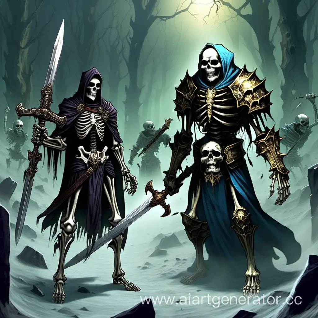 Powerful-Skeleton-Warrior-and-Lich-in-Epic-Battle