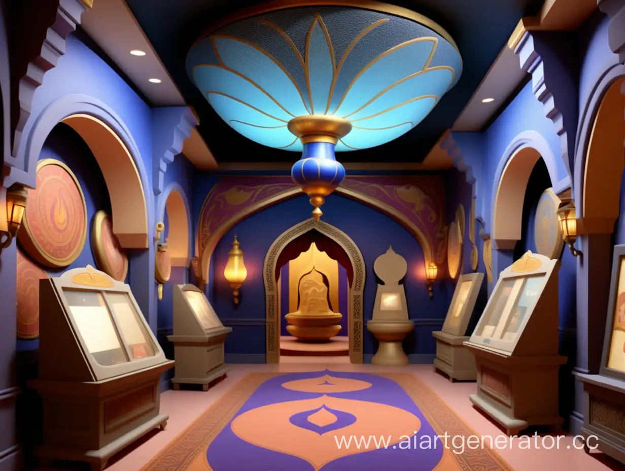 Enchanting-AladdinStyle-Museum-in-a-Magical-Disney-Setting