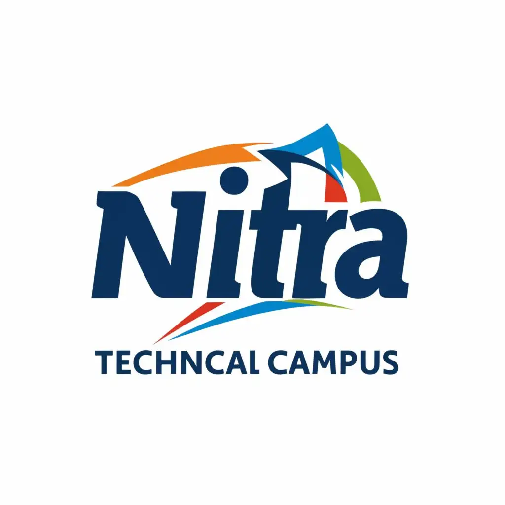 logo, nitra, with the text "nitra technical campus", typography, be used in Education industry