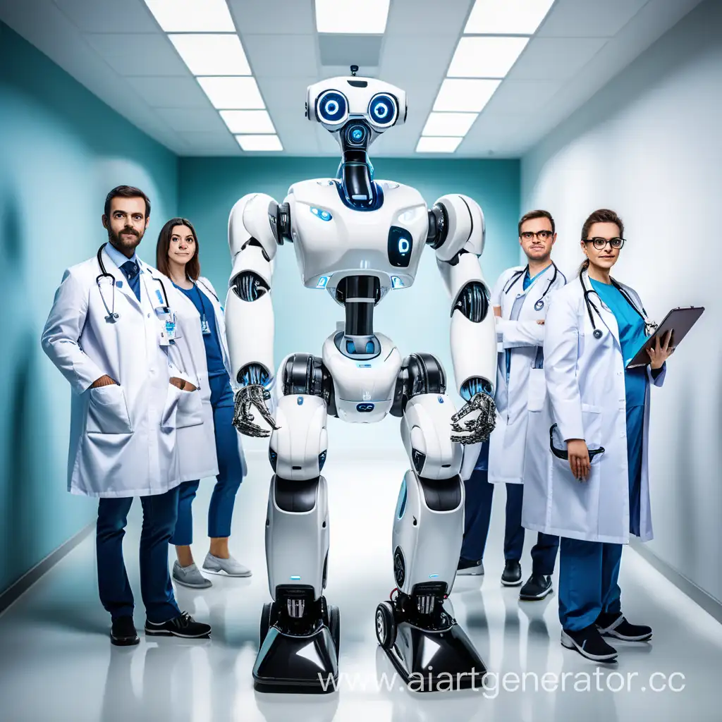 Robotic-Medical-Team-Performing-Surgery