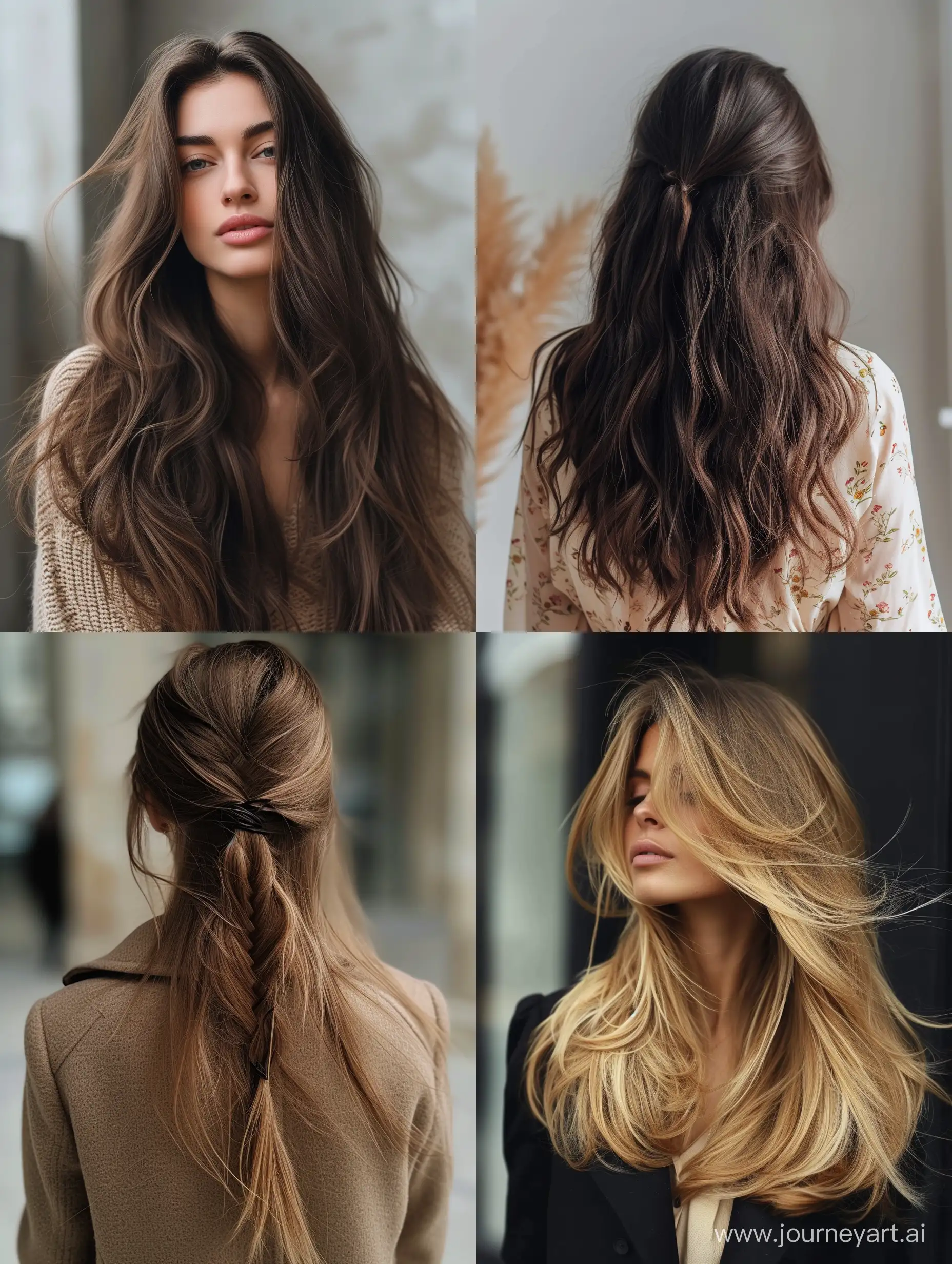 Trendy Long Haircuts Embrace Style With Versatile Cuts