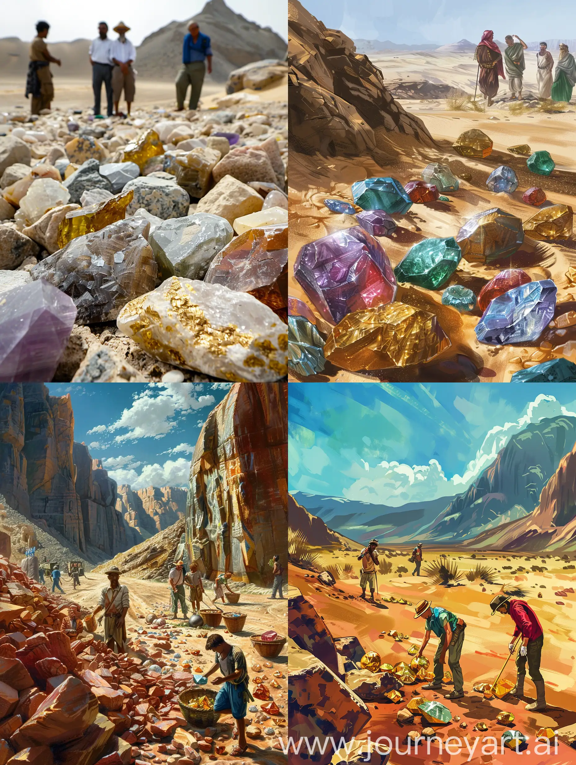 Treasure-Hunters-Discover-Precious-Stones-in-Desert-Expedition