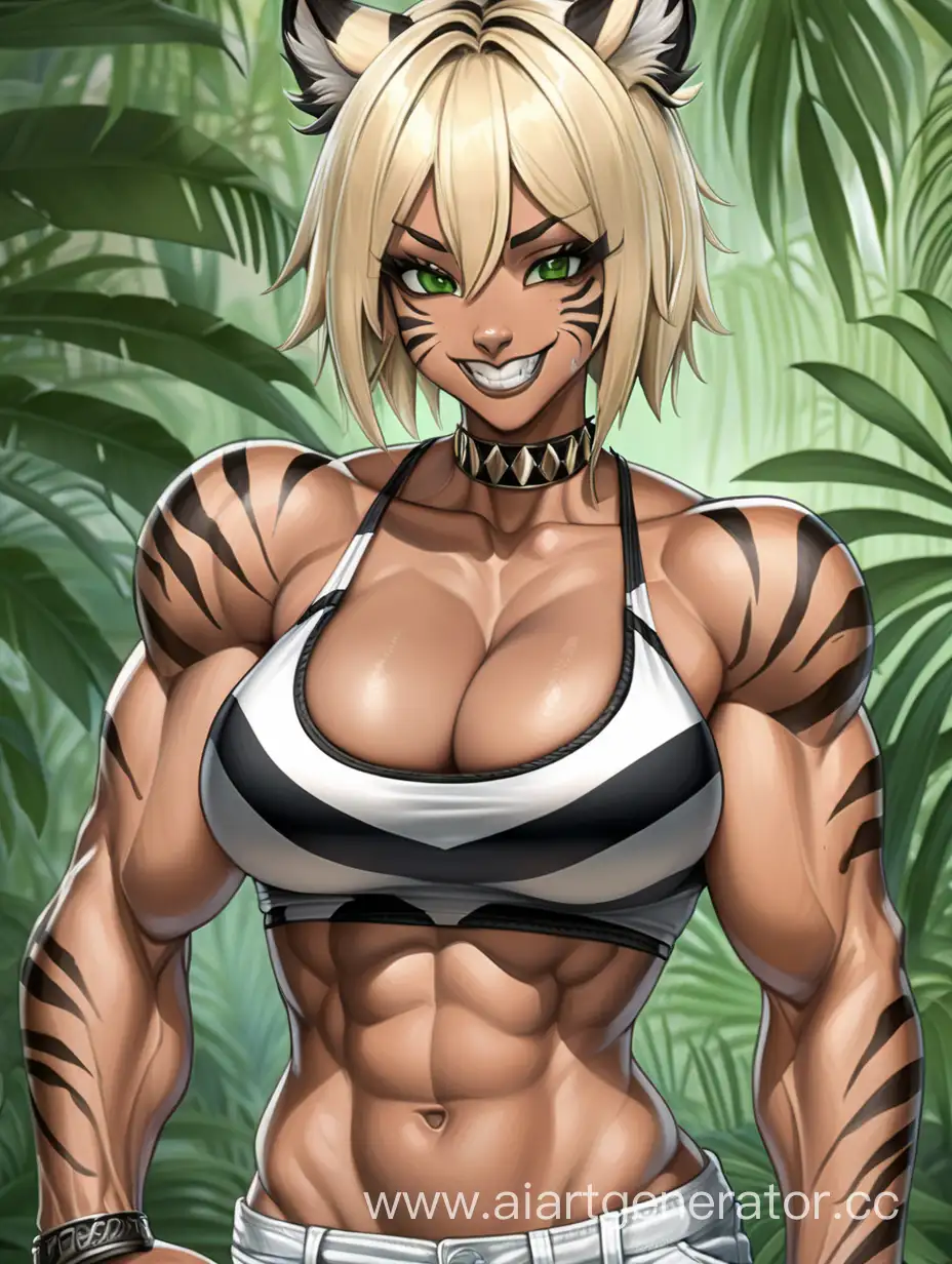 Seductive-Tiger-Beastwoman-in-the-Jungle