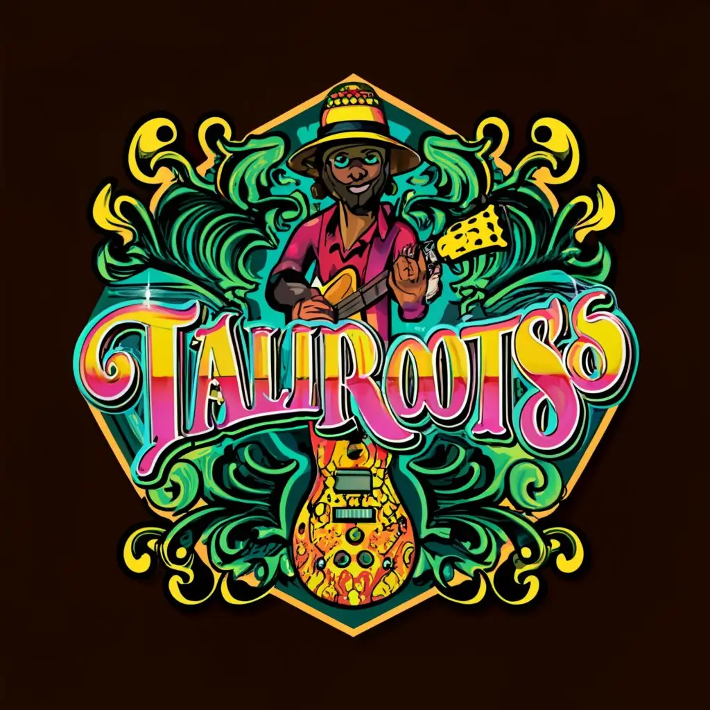 LOGO-Design-for-TaliRoots-Vibrant-ReggaeInspired-Emblem-for-Entertainment-Industry