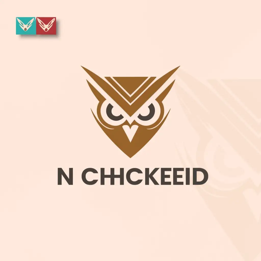 LOGO-Design-for-N-Checked-Wise-Owl-Symbolizing-Technological-Insight
