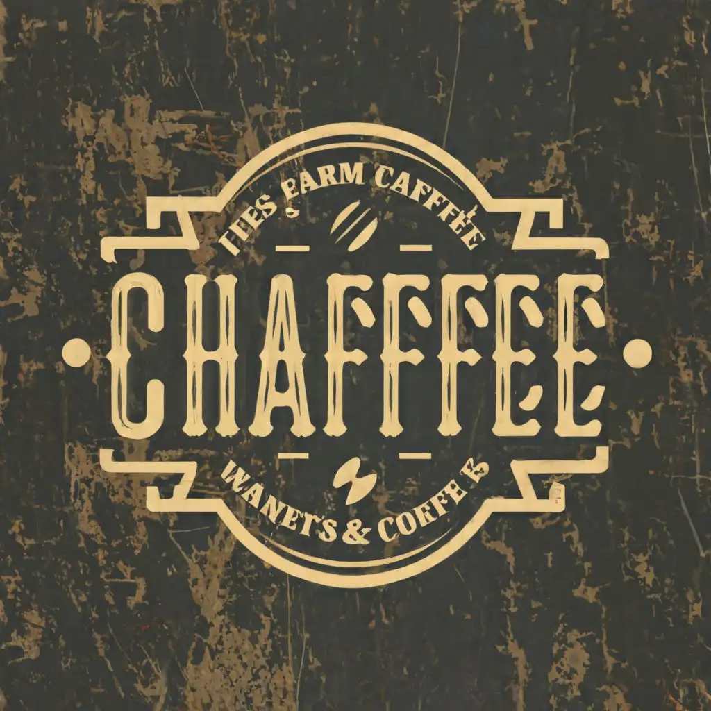 logo, Café, with the text "Chaffee", typography, be used in Restaurant industry