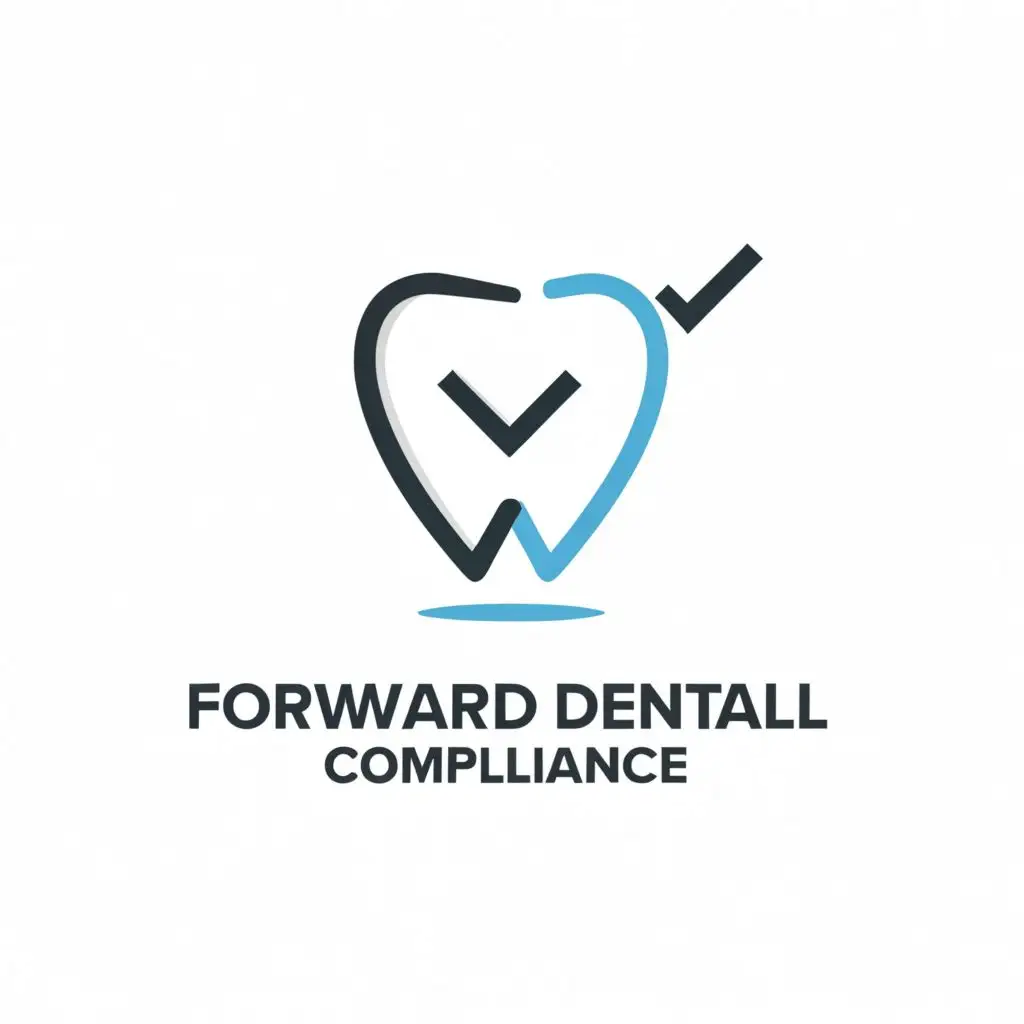 a logo design,with the text "Forward Dental Compliance ", main symbol:Health,Moderate,be used in Medical Dental industry,clear background