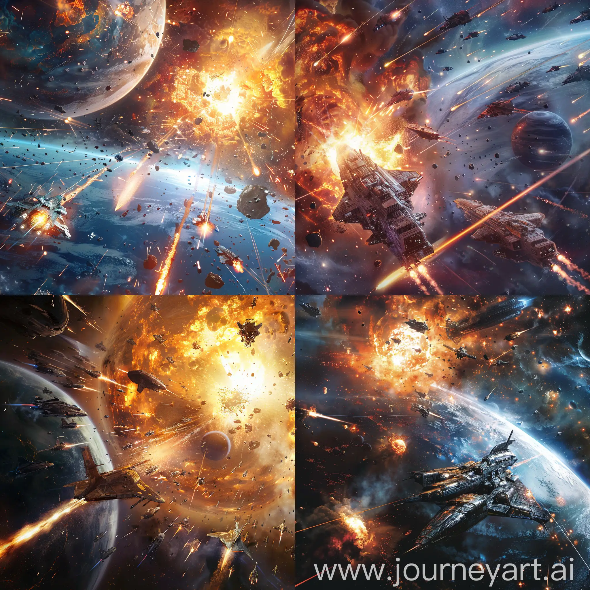 Epic-Galactic-Showdown-Massive-Spaceships-in-Cosmic-Warfare
