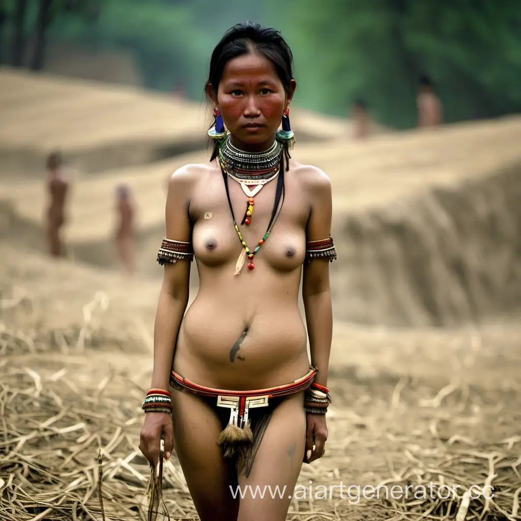 голая девушка индианка из народа  хуанг