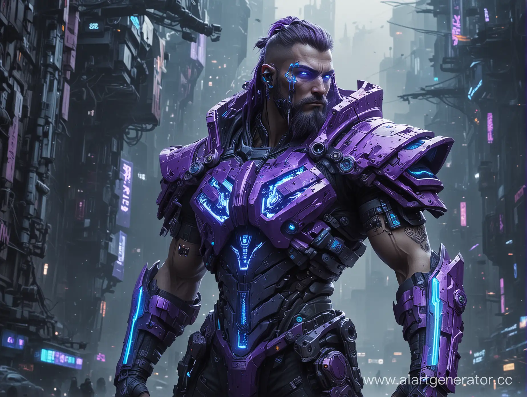 Cyberpunk-Bogatyr-in-Purple-and-Blue
