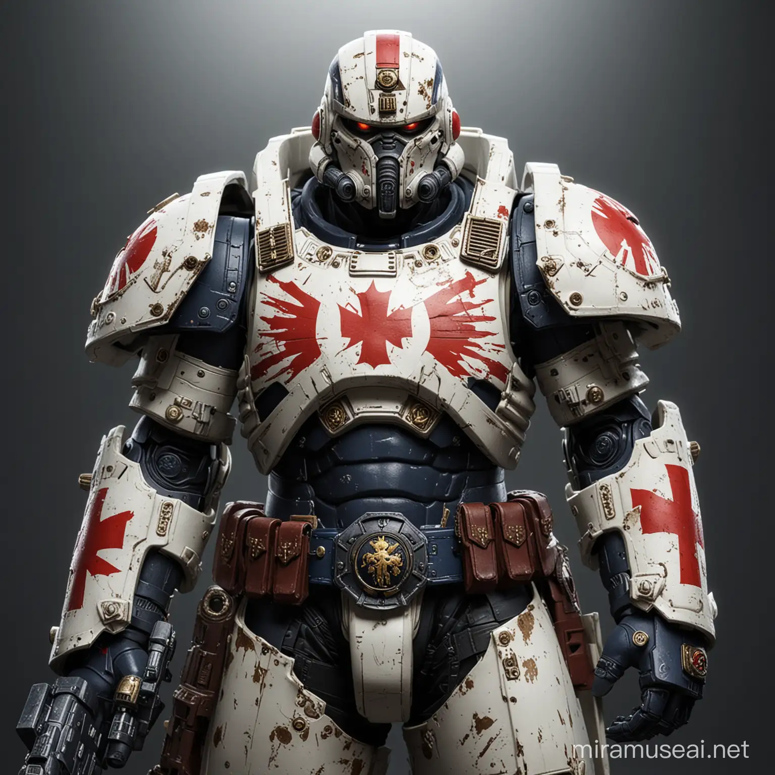 Japania Warhammer 40k Space Marine White Scars Honoring Japanese Culture in Epic SciFi Armor