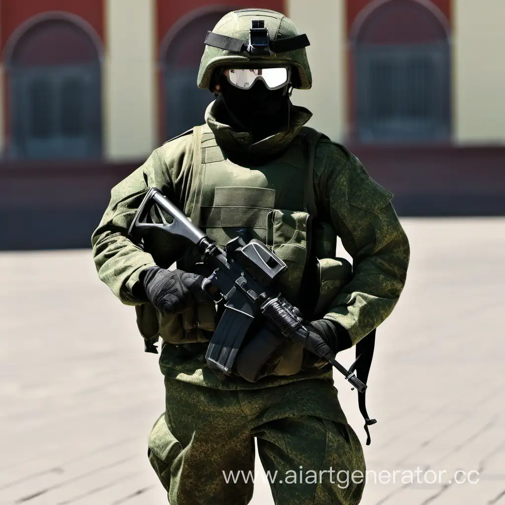 Russian-Soldier-in-Modern-Combat-Uniform