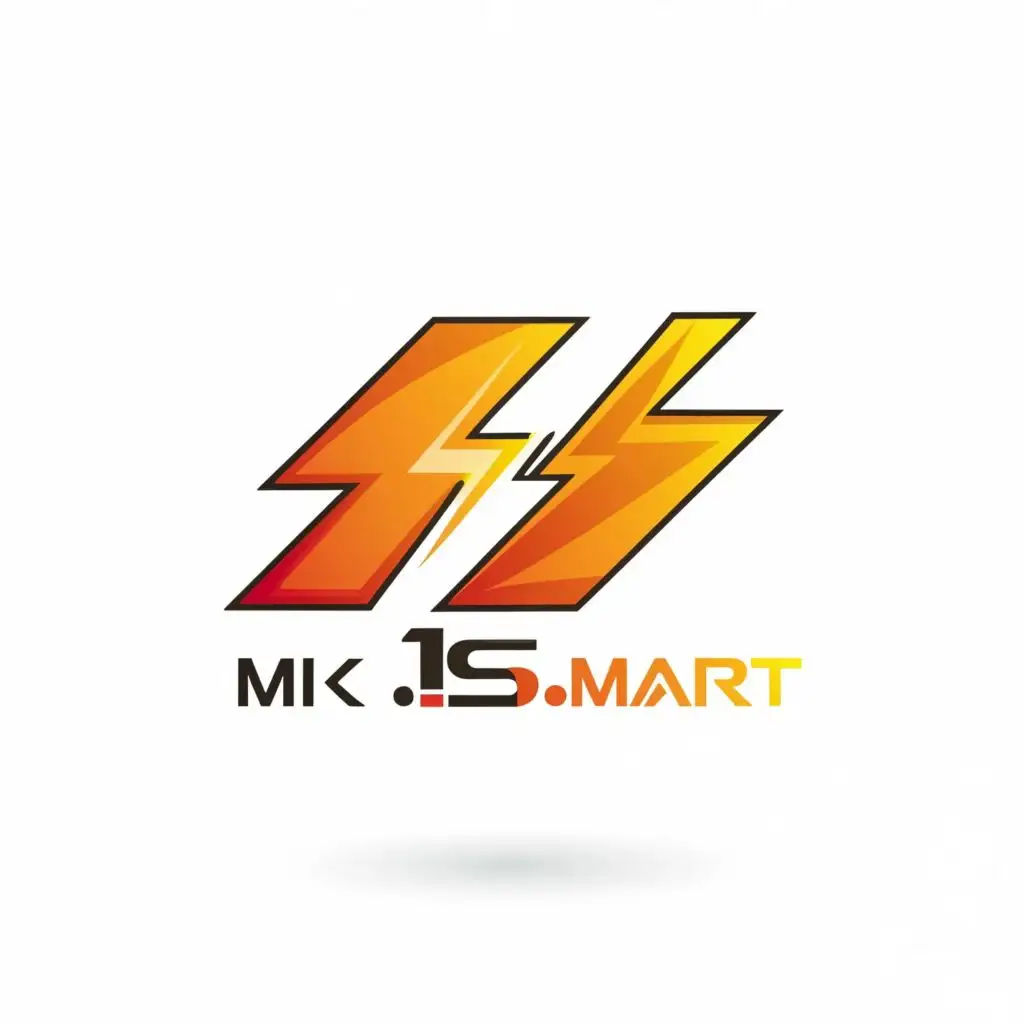 logo, Ac flash Dc, with the text "MK!SMART", typography, be used in Technology industry