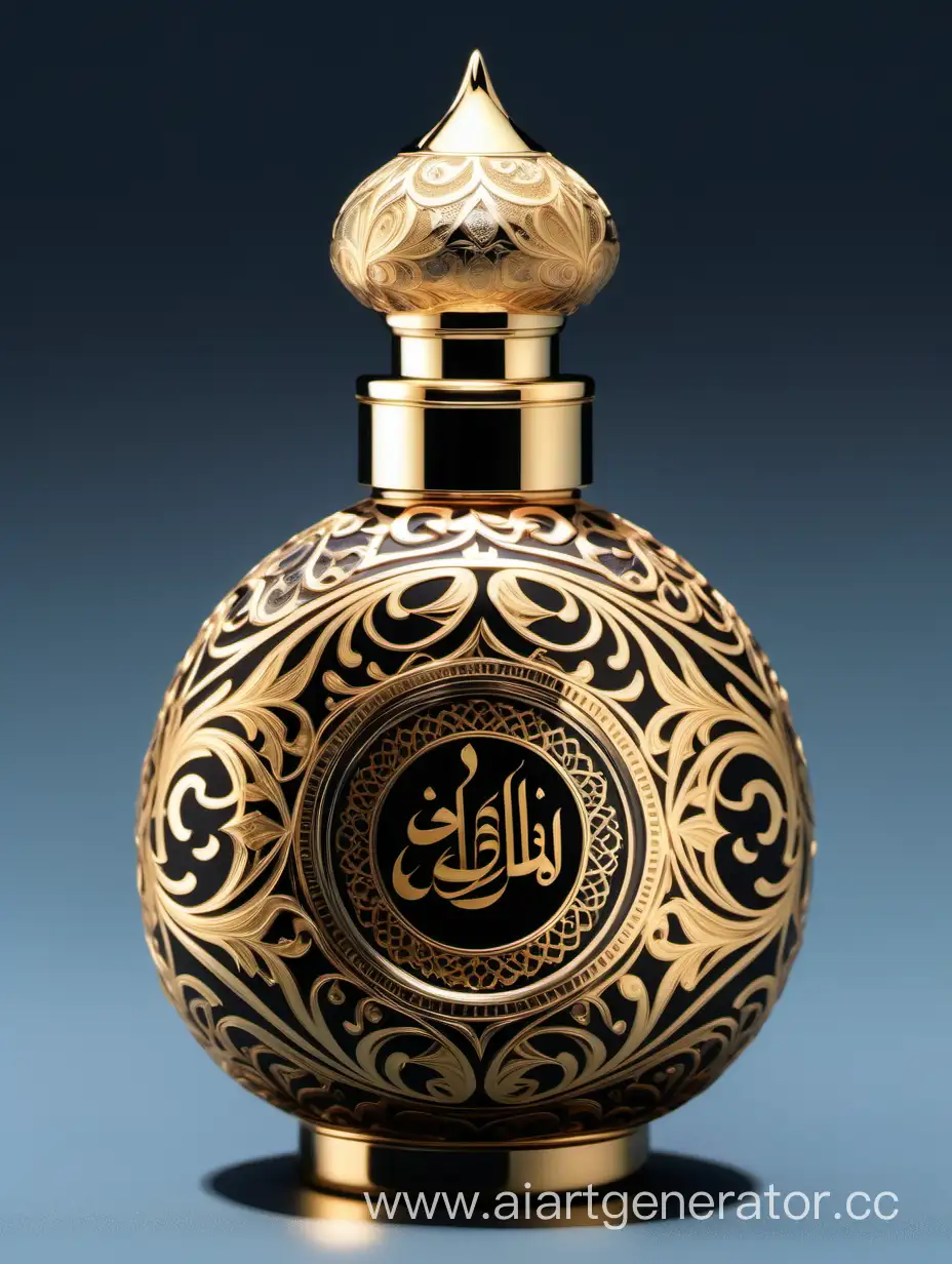 Exquisite-Luxury-Perfume-with-Arabic-Calligraphic-Ornamental-Long-Double-Height-Cap