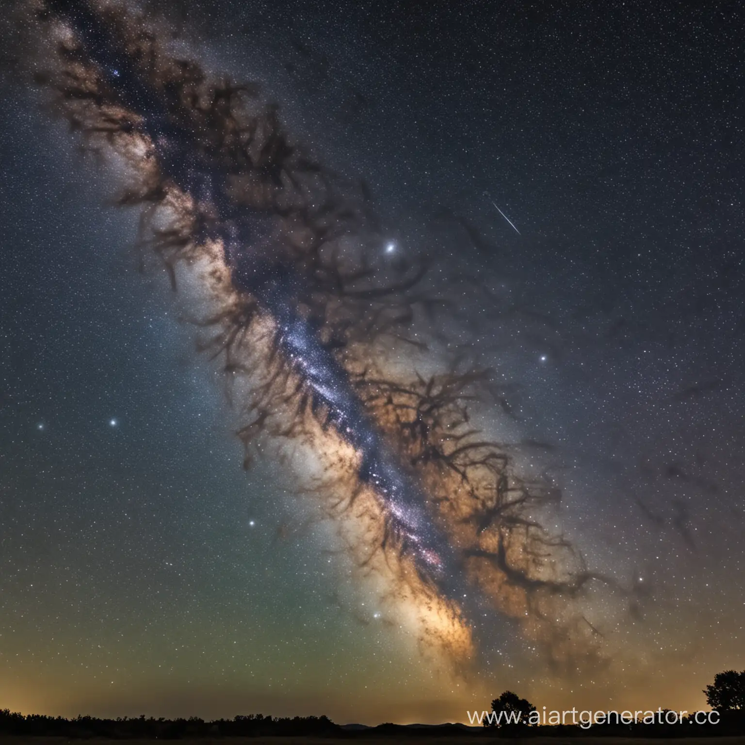 Mesmerizing-Starry-Night-in-the-Milky-Way-Galaxy
