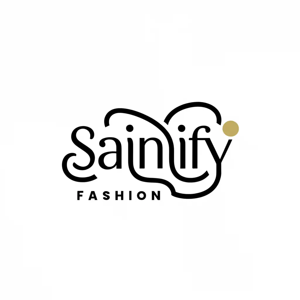 a logo design,with the text "SAINIFY", main symbol:FAMMINA FASHION,Moderate,clear background
