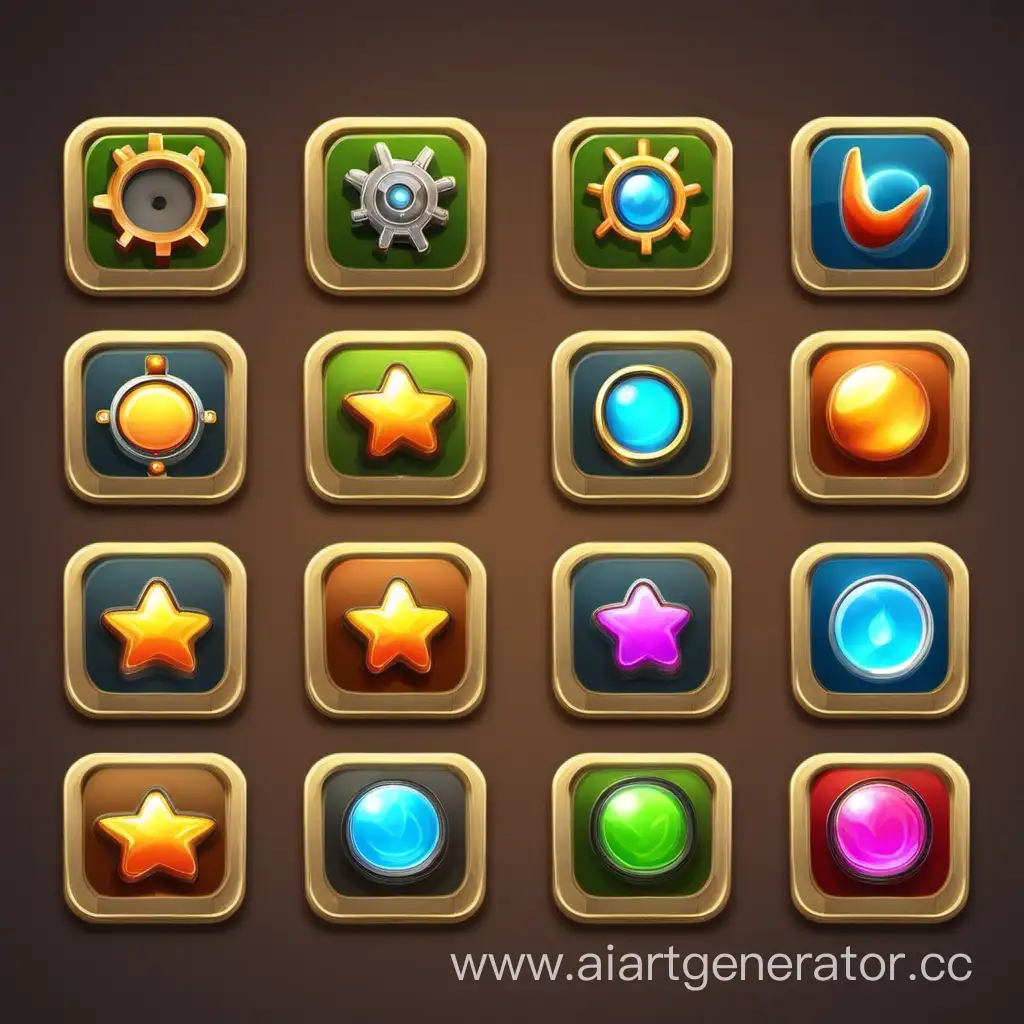 Mobile-Game-Settings-Icon-Design