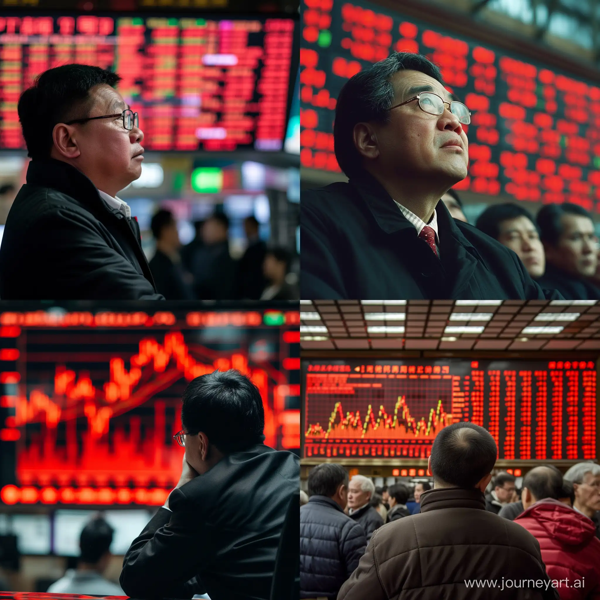 中国股市大跌，非常魔幻，但是高层还在说稳中向好，底层已经苦不堪言