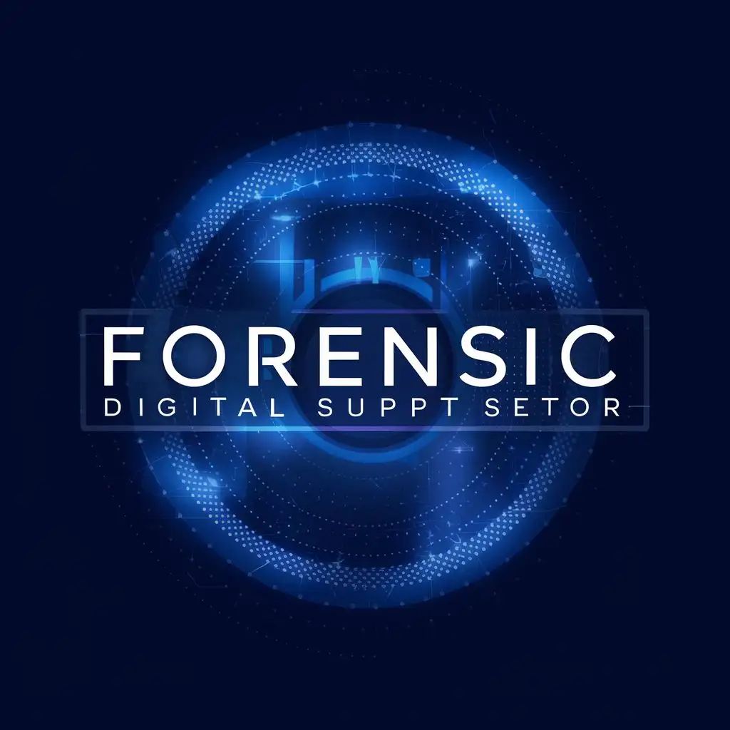 logo, DIGITAL, with the text "FORENSIC DIGITAL SUPPORT SECTOR", typography