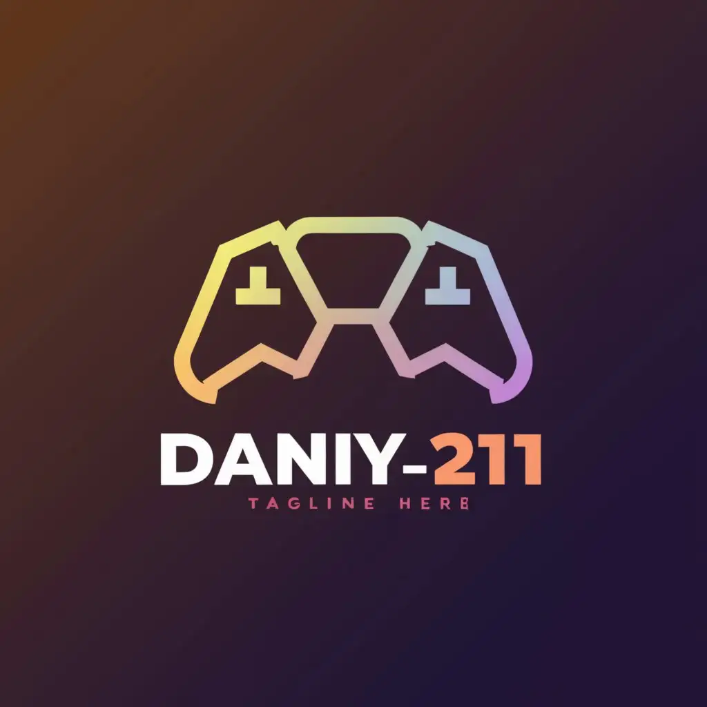 a logo design,with the text "Daniy21", main symbol:gaming,Moderate,be used in Entertainment industry,clear background