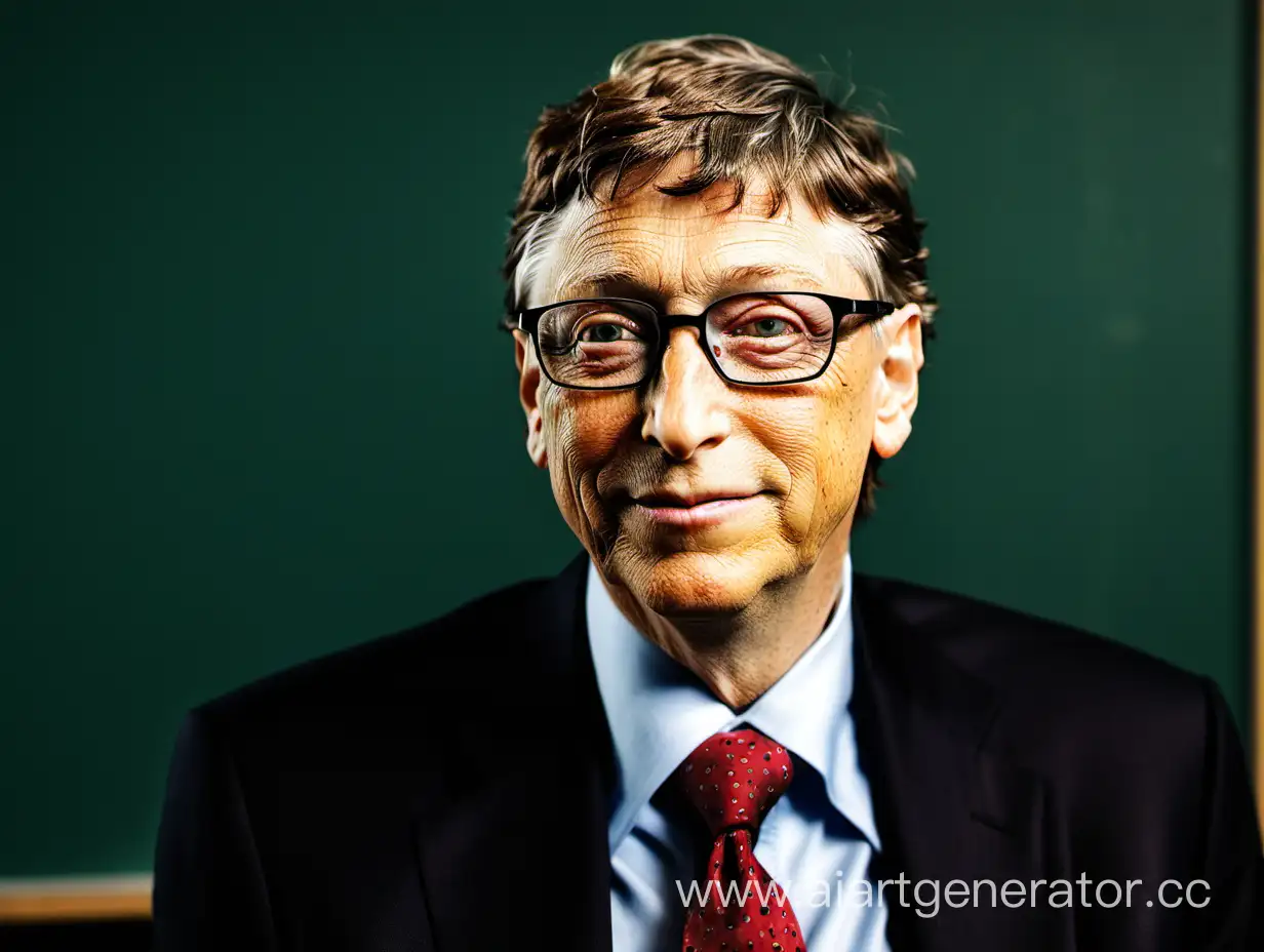 Превью для видео про Билла Гейтса, школу
