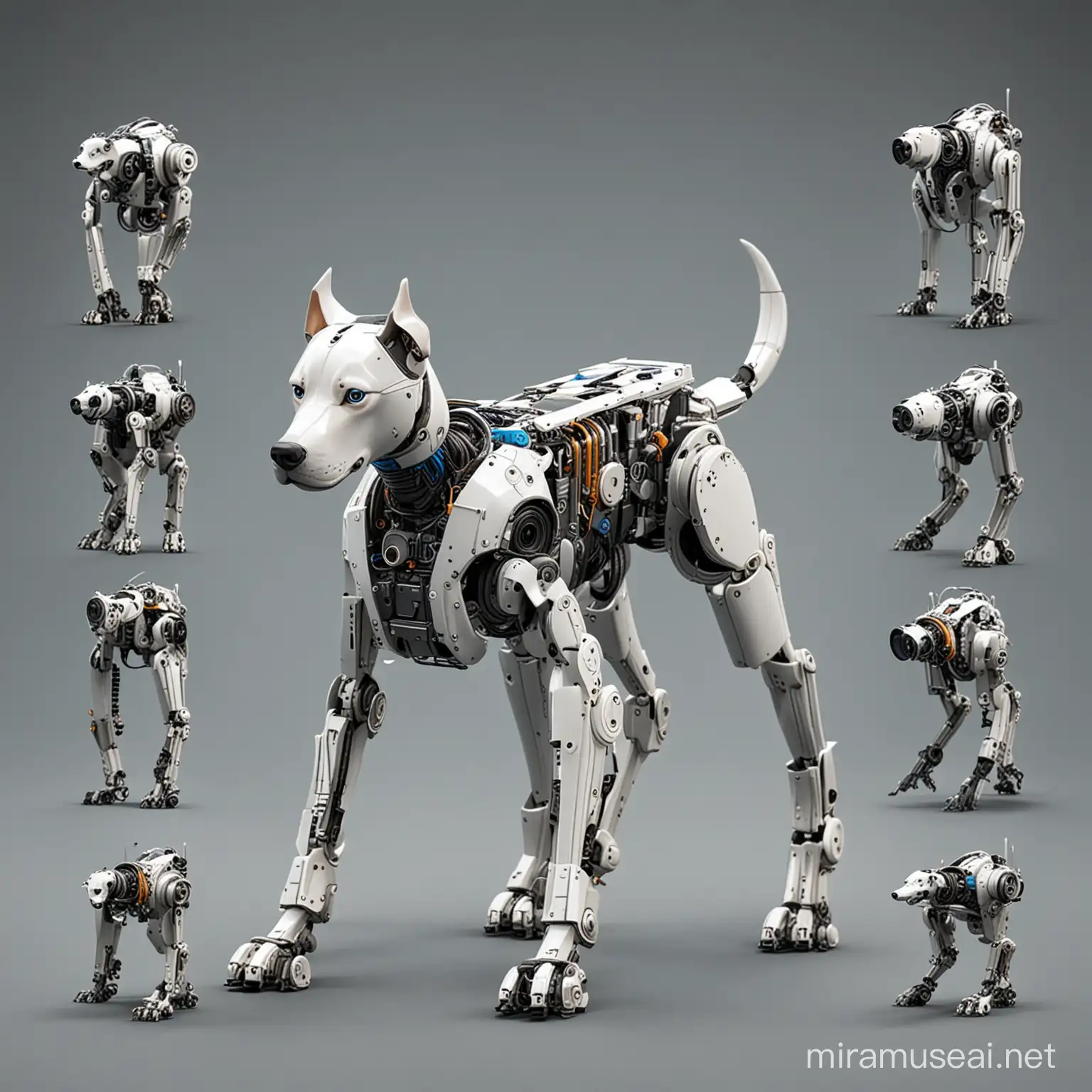 Professional Robot Dog Designer Creating Customized Canine Creations