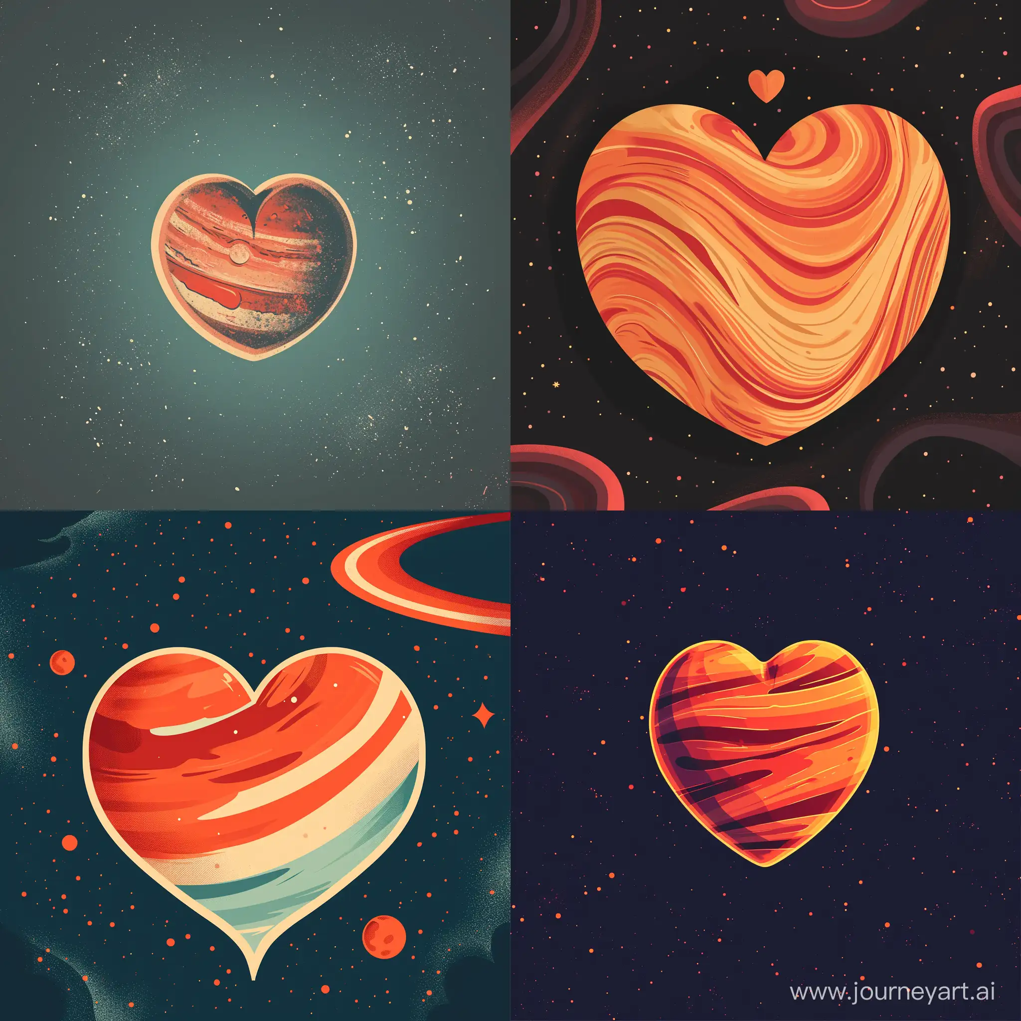 Heartshaped-Planet-Illustration-in-Flat-Design-Style-with-Typography