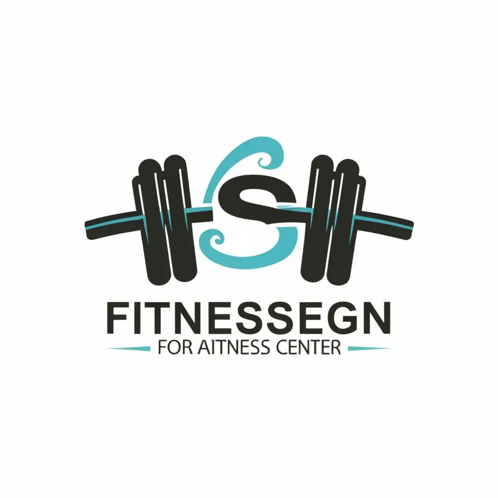 logo, fitness, with the text "Logo design for a fitness center", typography, be used in Sports Fitness industry