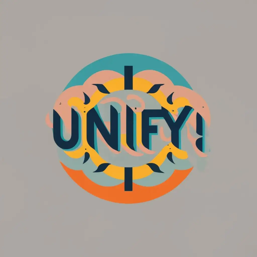 logo, tech, machine learning, robotics, cloud computing, software, engineering, with the text "UNIFY", typography, be used in Technology industry