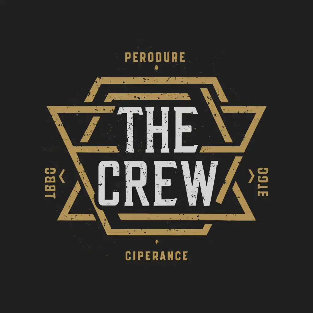 a logo design,with the text "The Crew", main symbol:warning,complex,clear background