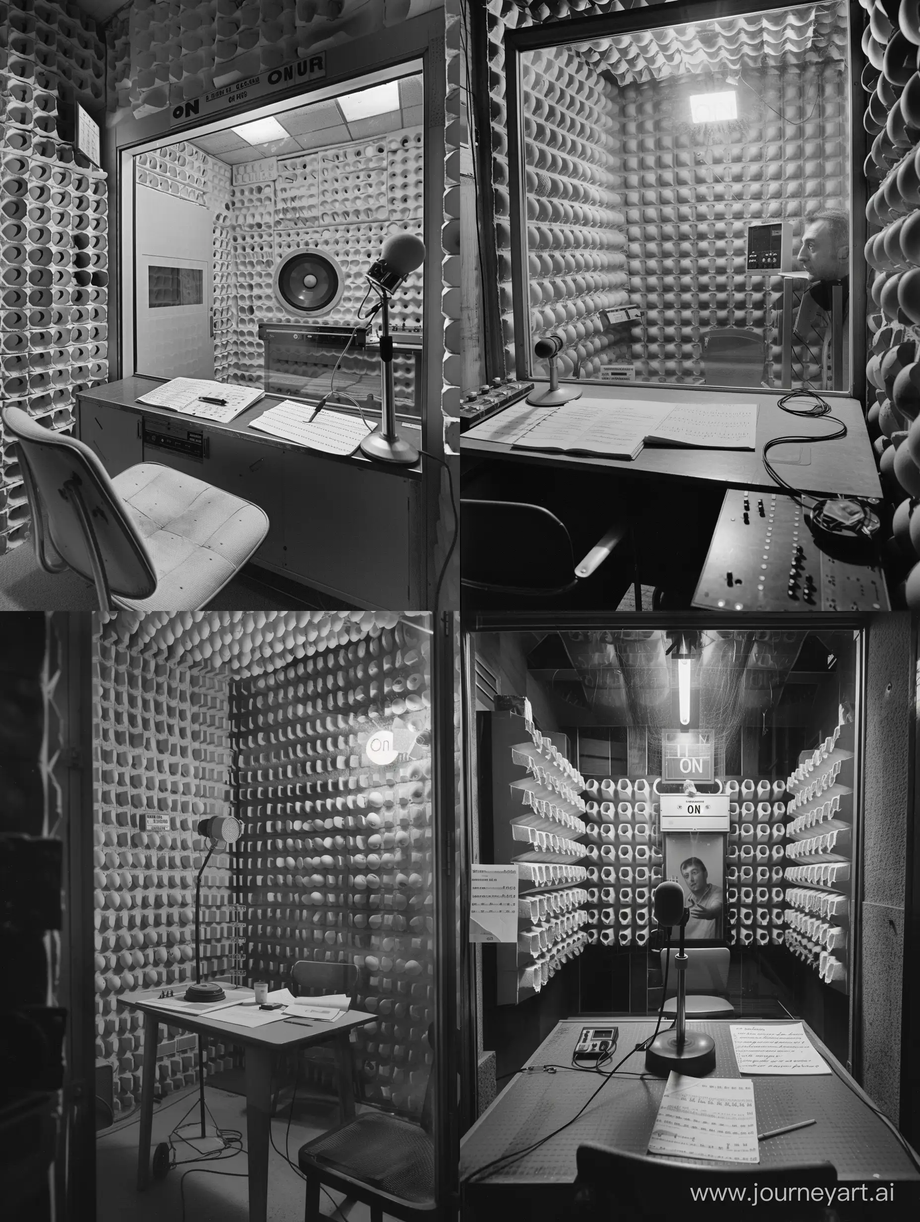 Vintage-Italian-Radio-Station-Broadcast-Room-with-OnAir-Speaker