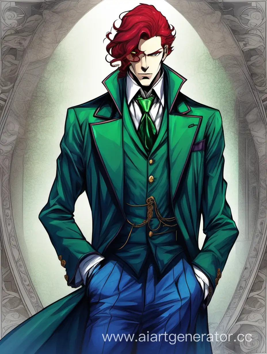Aristocratic-Detective-with-Crimson-Hair-and-Mismatched-Eyes