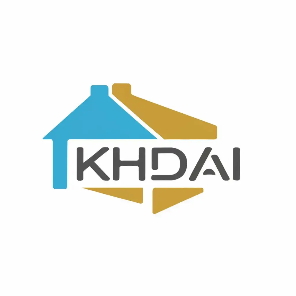 logo, retail, with the text "Khdai", typography, be used in Retail industry