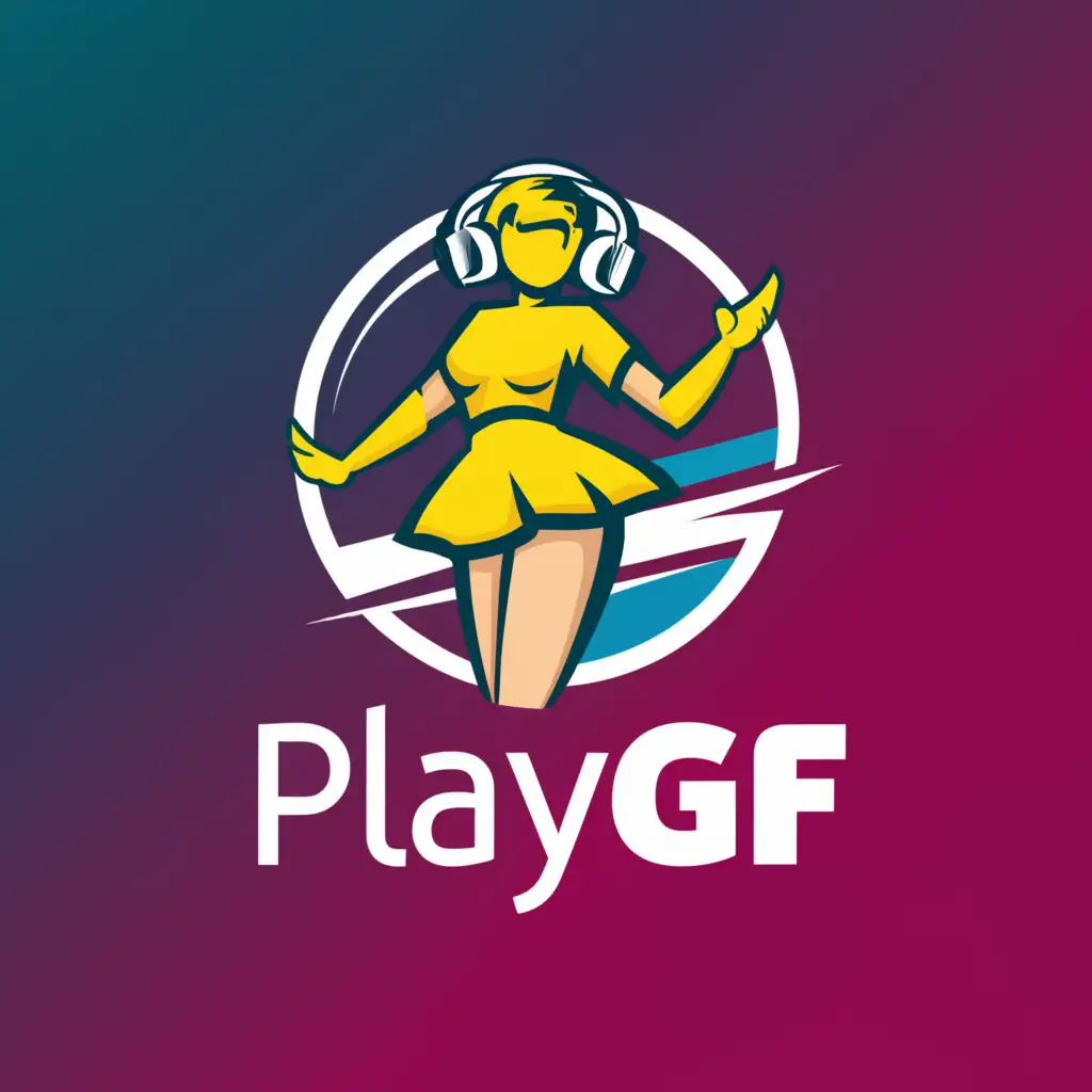 LOGO-Design-For-PlayGF-Minimalistic-Text-with-Cam-Girl-Symbol-on-Clear-Background
