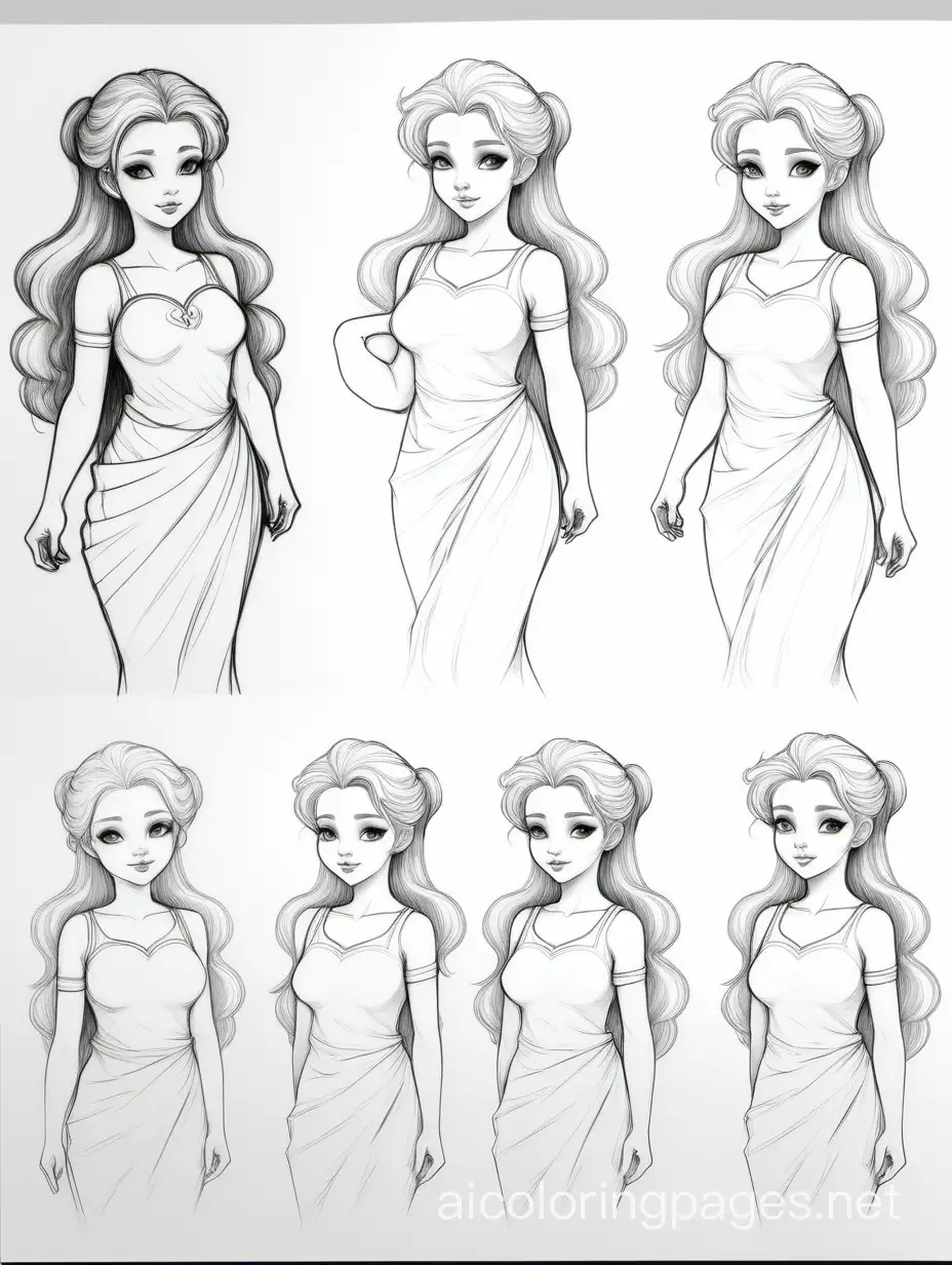 Goddess-Alala-Coloring-Page-Soft-Light-Sketchy-Pencil-Drawings-with-Multiple-Poses-for-Easy-Coloring