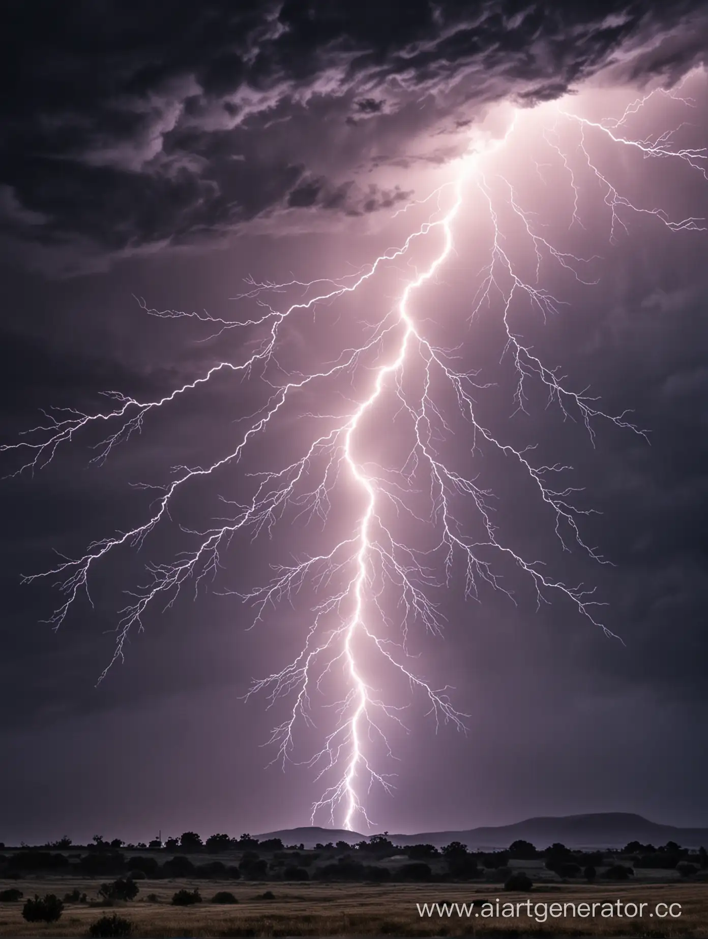 Vibrant-Stormy-Sky-with-Fantastic-Lightning-Bolts