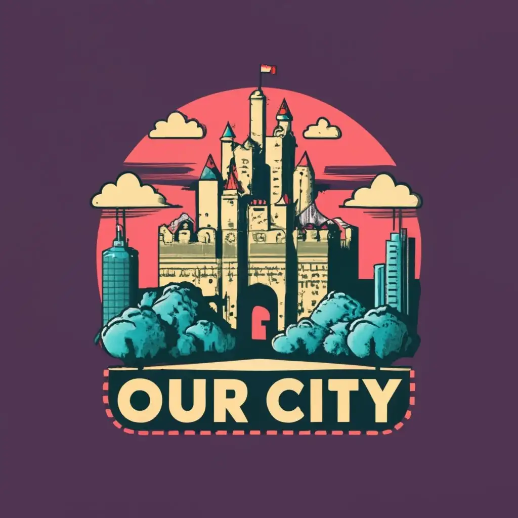 LOGO-Design-for-Our-X-City-Castlethemed-Entertainment-Industry-Logo
