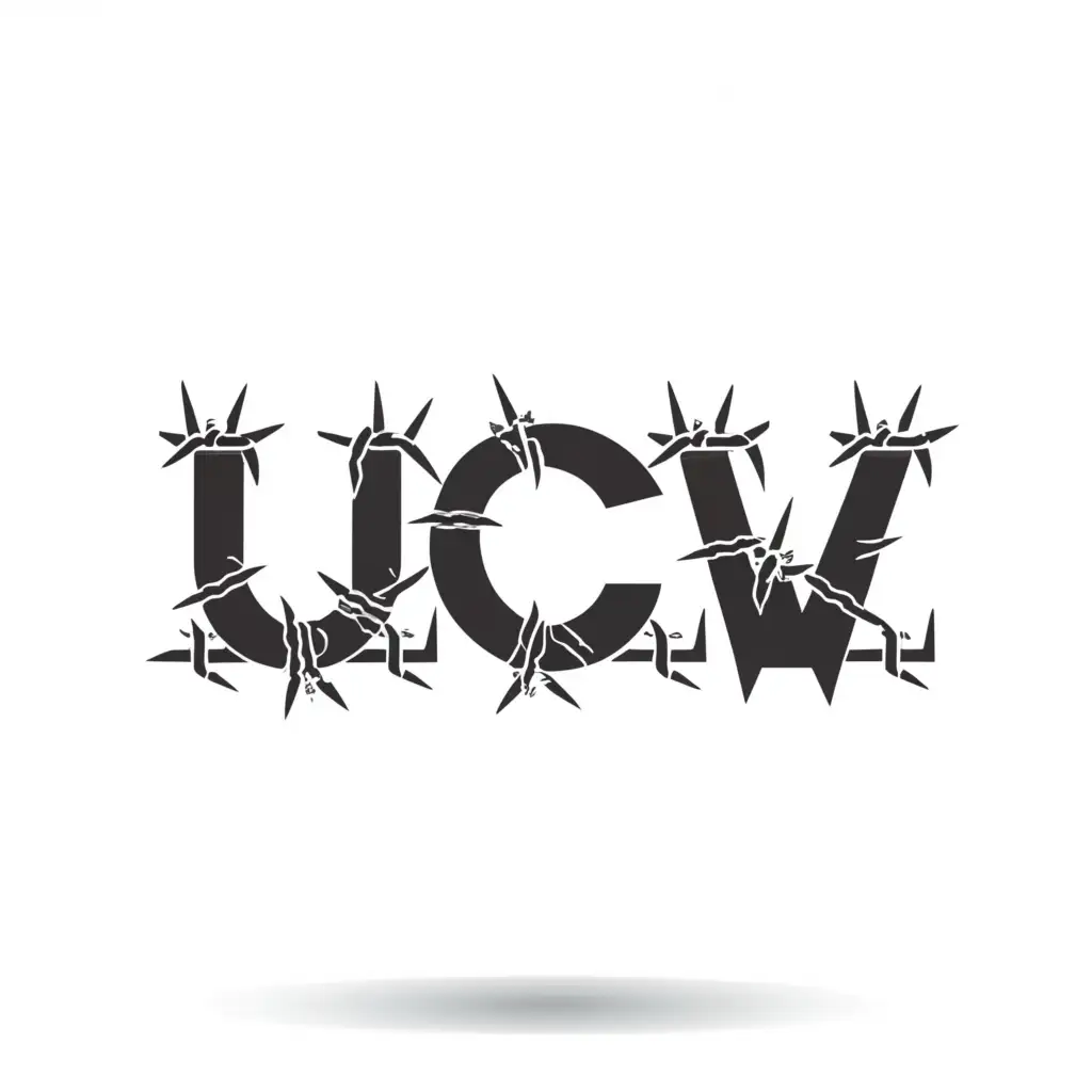 LOGO-Design-For-UCW-Minimalistic-Barbed-Wires-Symbol-for-Events-Industry