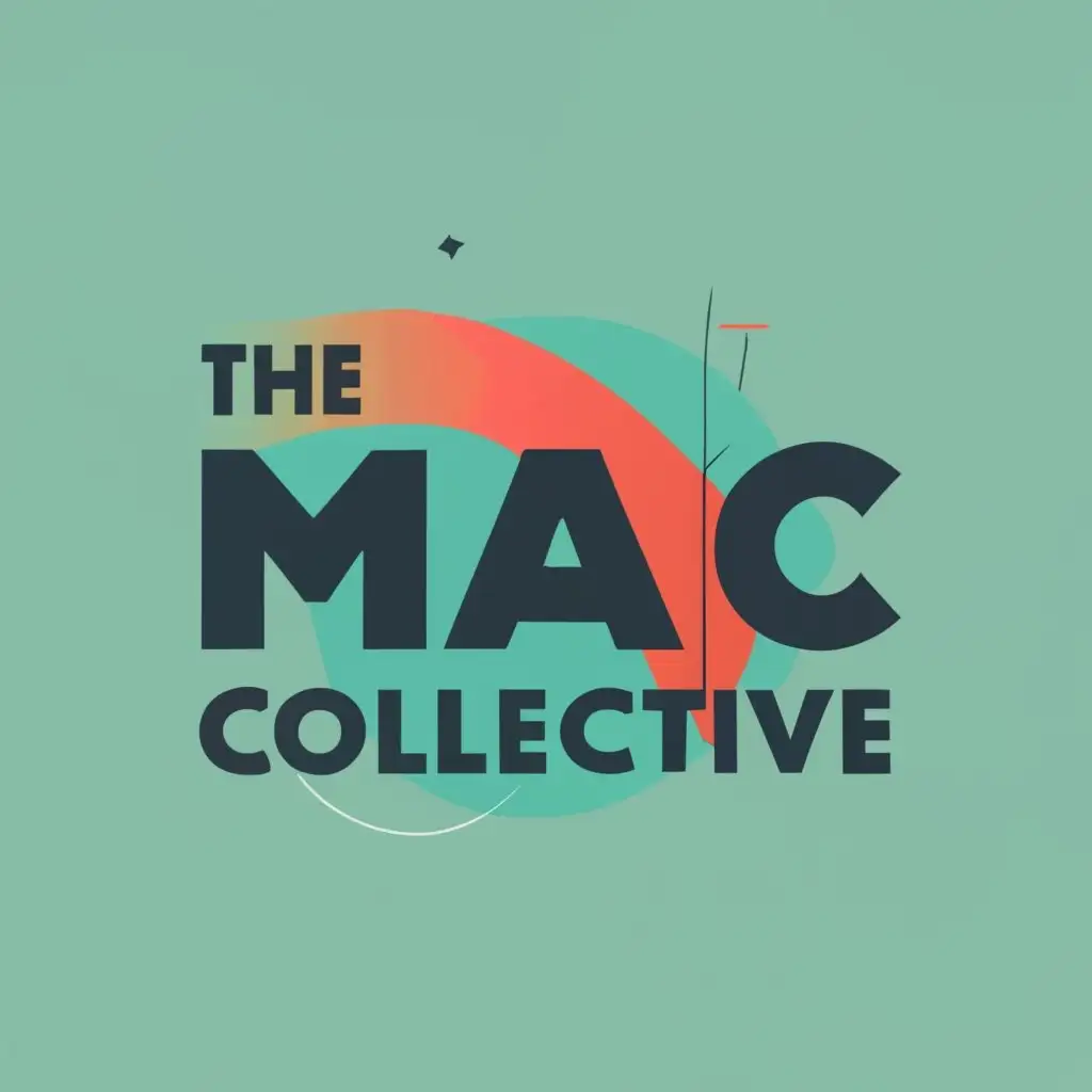 logo, data driven marketing, with the text "MAC Collective", typography, be used in Internet industry