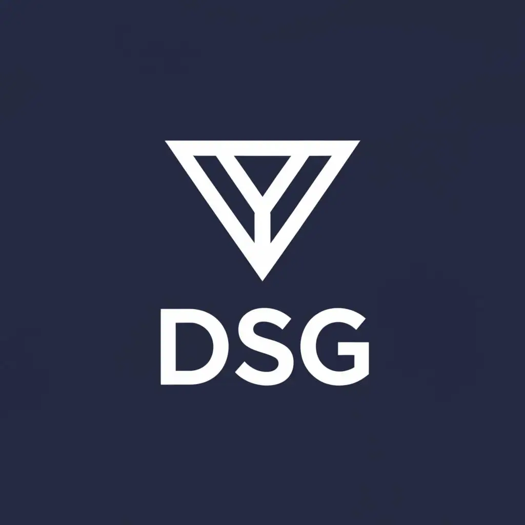 a logo design,with the text "DSG", main symbol:Diamond,Moderate,be used in Entertainment industry,clear background