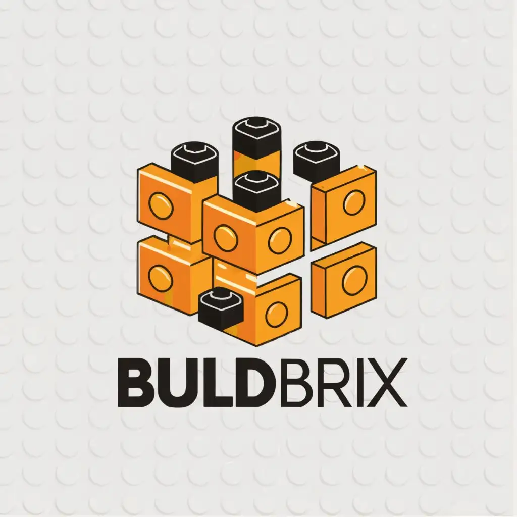 Logo-Design-for-BuildBrix-Playful-LegoInspired-Symbol-for-the-Construction-Industry