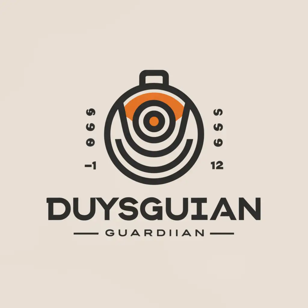 a logo design,with the text "BUOYS GUARDIAN", main symbol:buoy,Minimalistic,be used in Technology industry,clear background