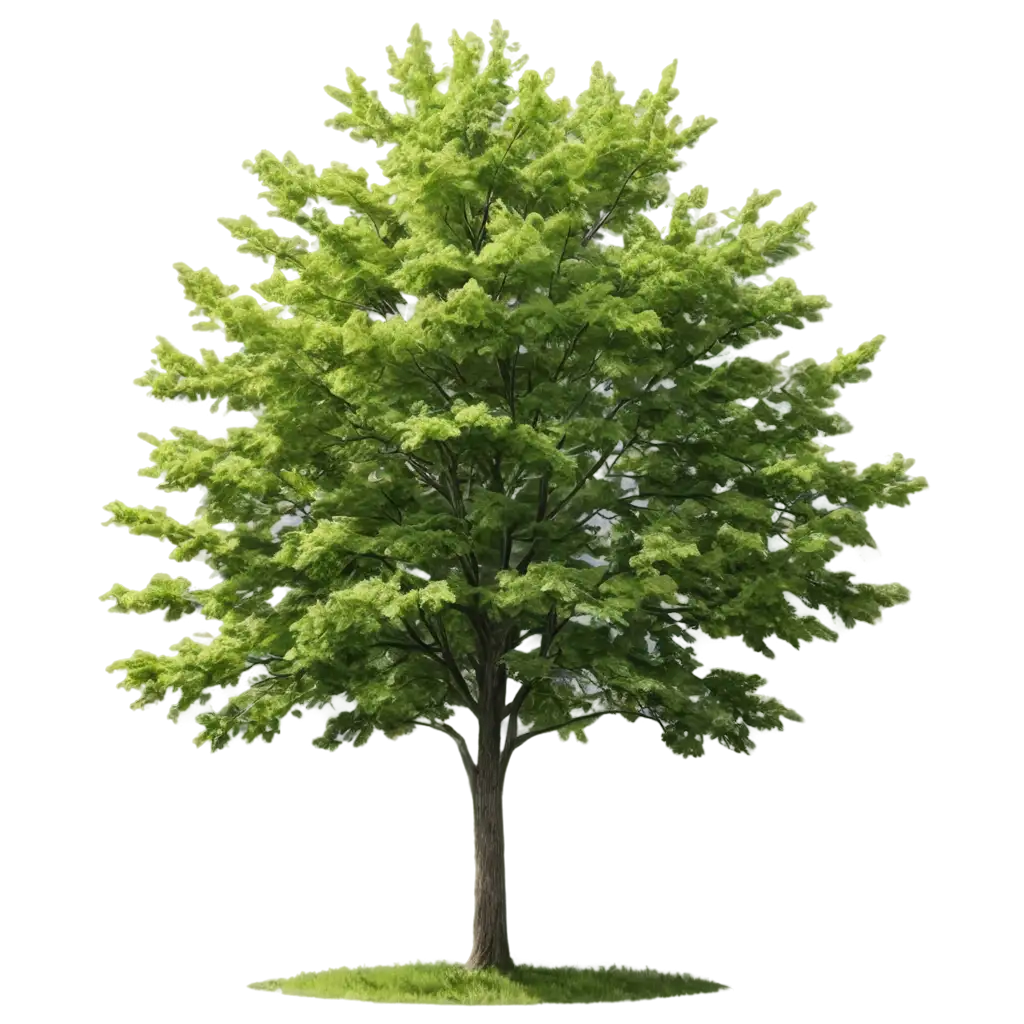 realistic ash tree