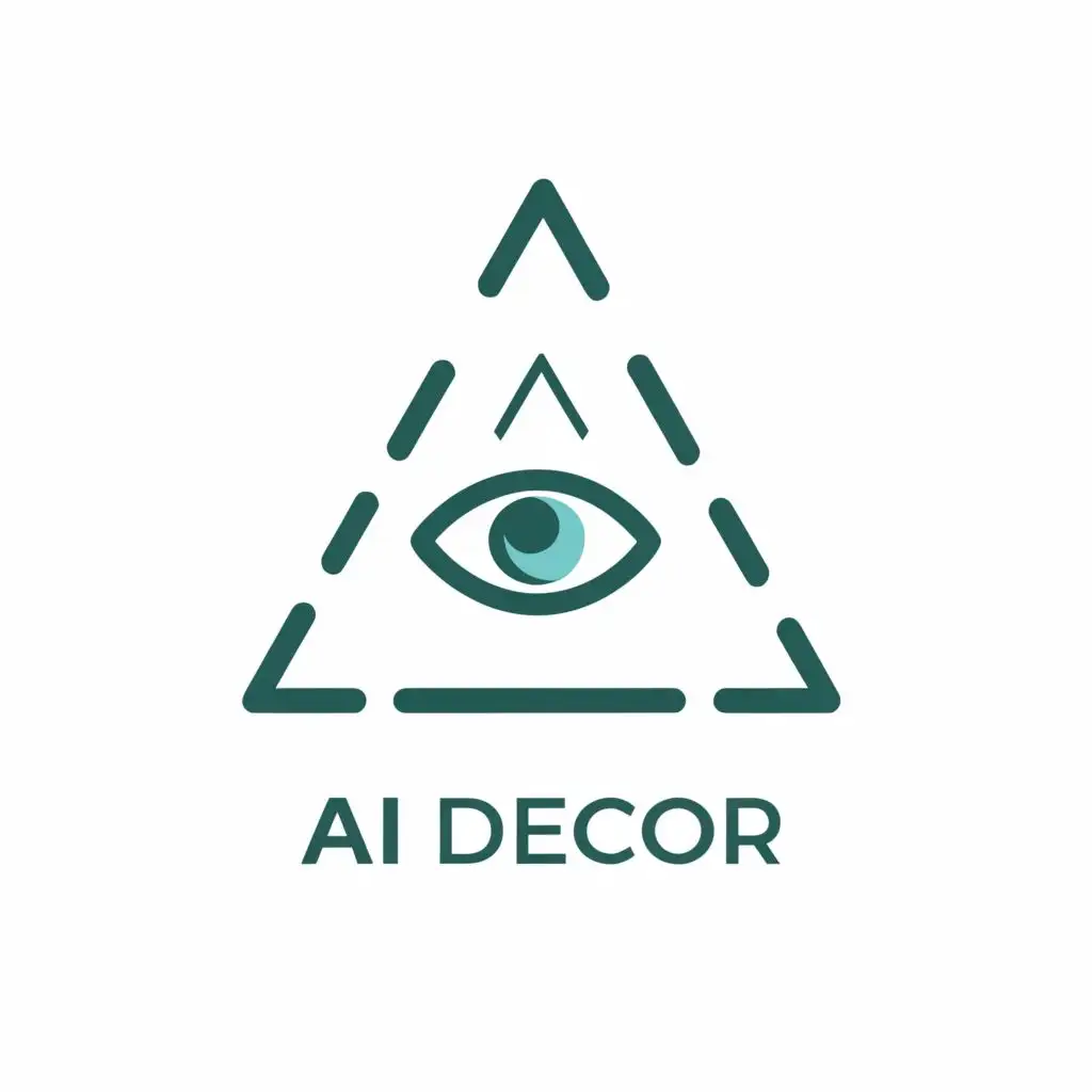 LOGO-Design-For-AI-Decor-Stylish-Eye-within-the-Letter-A-with-AI-Decor-Typography