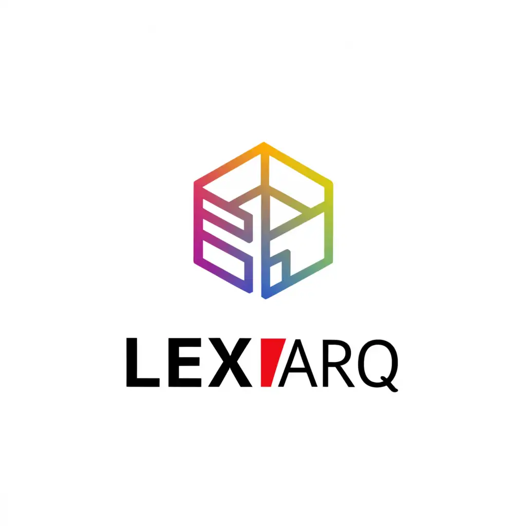 a logo design,with the text "lex arq", main symbol:floor plan house,Moderate,clear background
