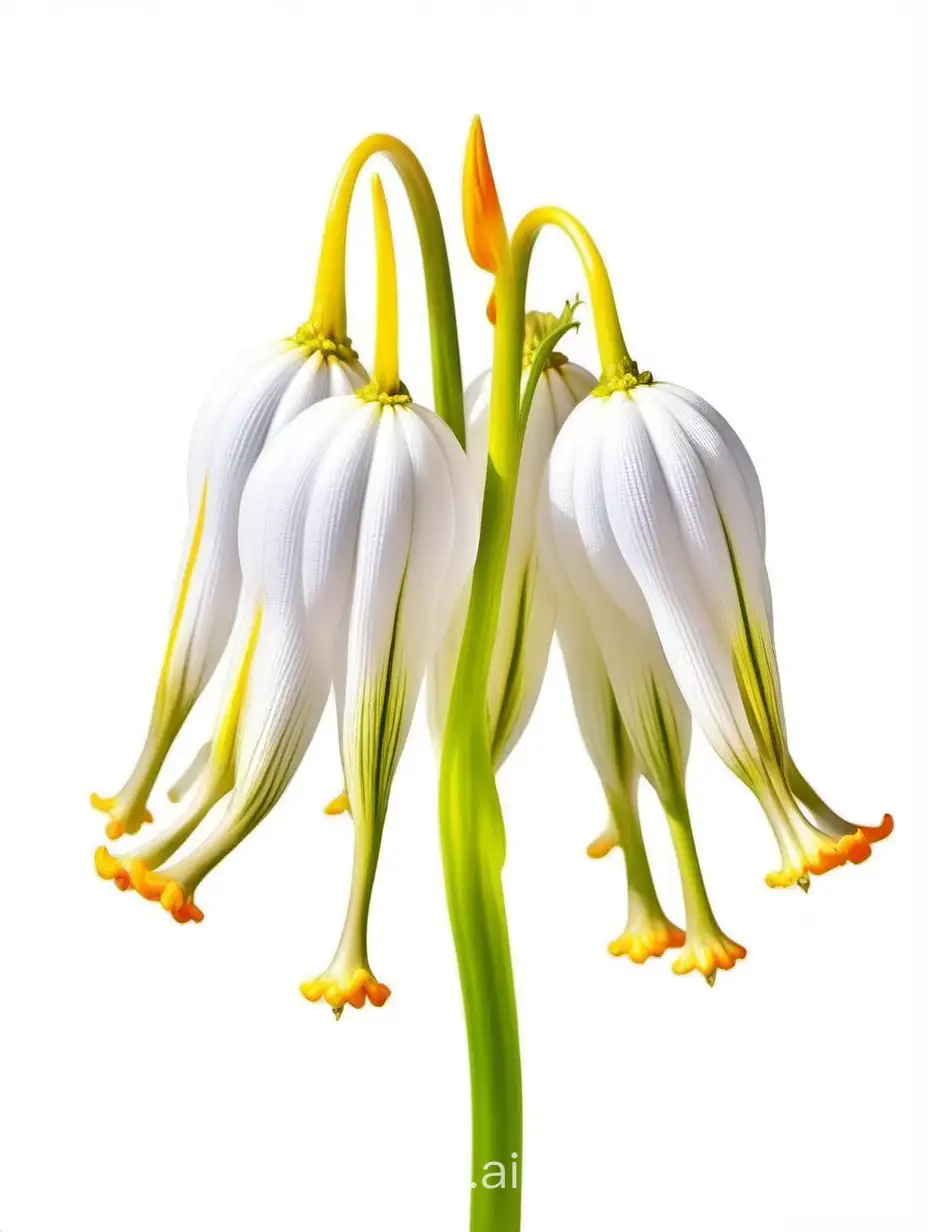 Amarnath flower on white background