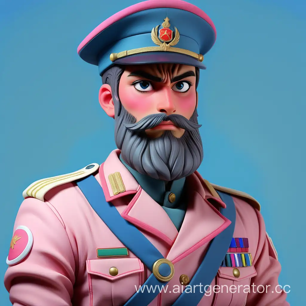 Tajik-Military-Anime-Portrait-with-Unique-Blue-Accents